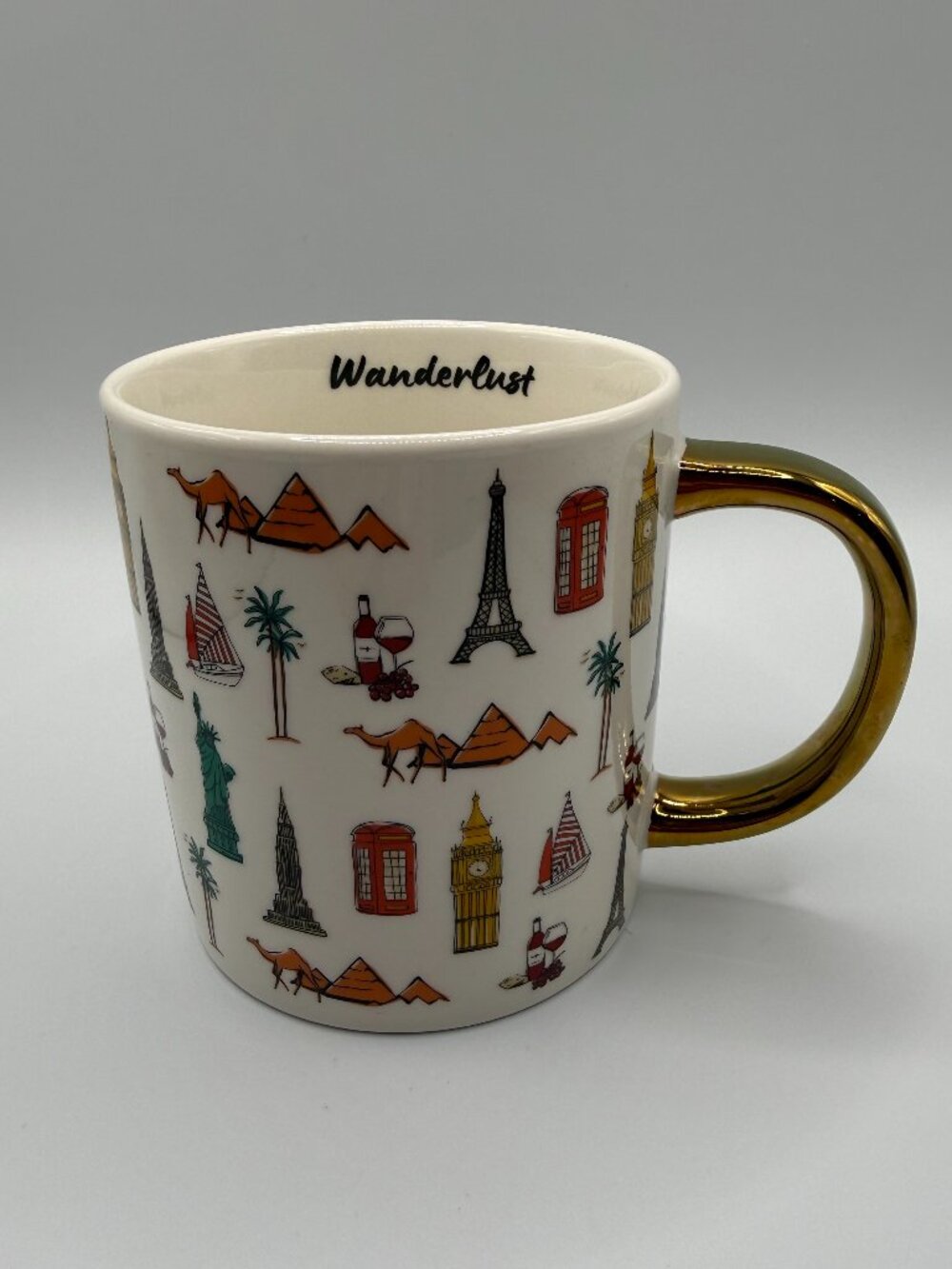 Wanderlust Ceramic Coffee Mug